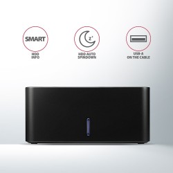 ADSA-SN Stacja dokująca, USB 3.2 Gen 1 - 1x SATA 6G 2.5"/3.5… | PartsPC.pl