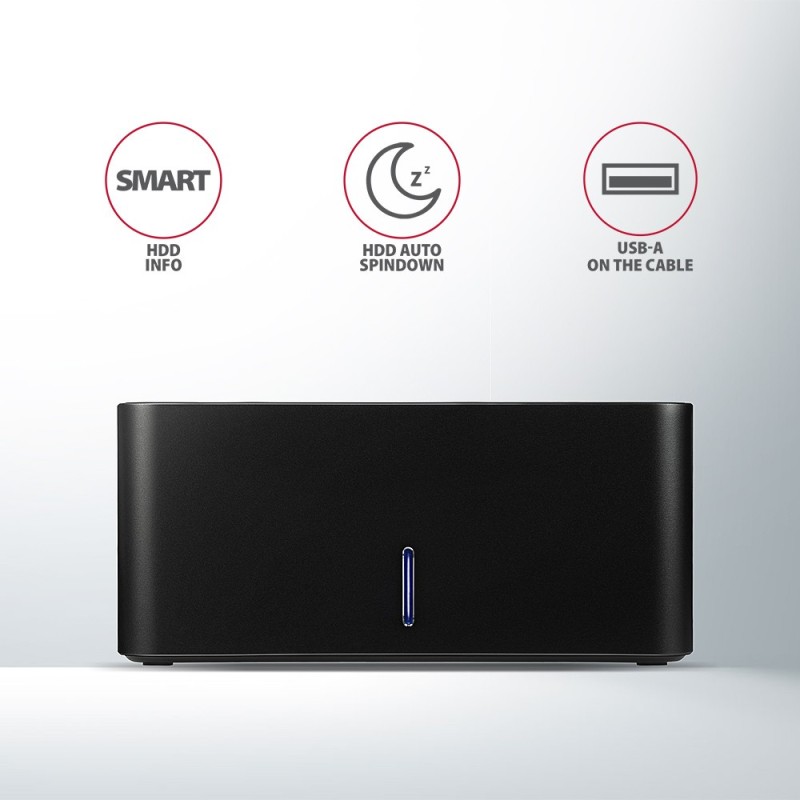 ADSA-SN Stacja dokująca, USB 3.2 Gen 1 - 1x SATA 6G 2.5"/3.5… | PartsPC.pl