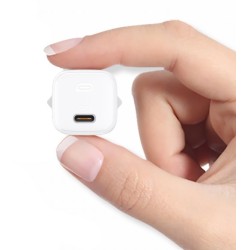 PA-B1 White Omnia Mini ładowarka sieciowa 1xUSB-C Power Deli… | PartsPC.pl