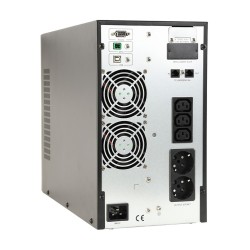 Zasilacz UPS 3000VA On-Line 3xIEC 2xSchuko USB | PartsPC.pl