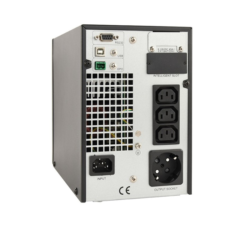 Zasilacz UPS 1000VA On-Line 3xIEC 1xSchuko USB | PartsPC.pl