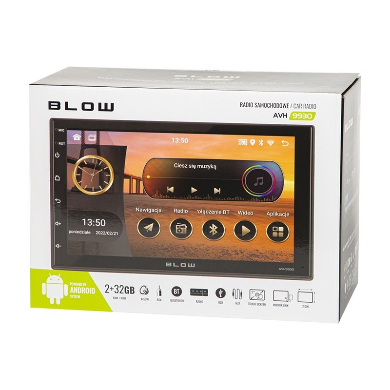 Radio samochodowe AVH-9930 2DIN 7cal GPS | PartsPC.pl
