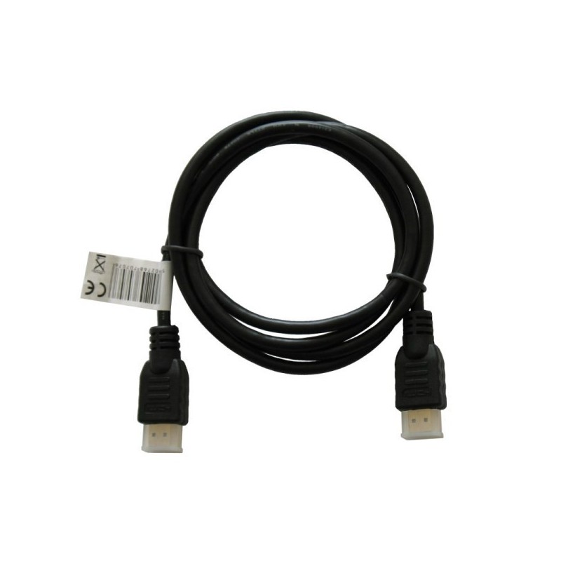 Kabel HDMI (M) 2m, czarny, złote końcówki, v1.4 high speed, … | PartsPC.pl
