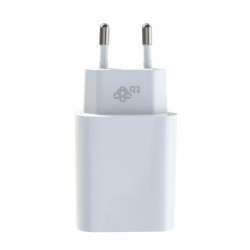 Ładowarka sieciowa 2x3A USB C + USB A Power Delivery biała | PartsPC.pl