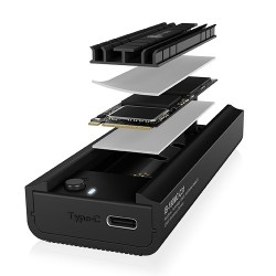 Stacja dokująca IB-180MC-C31 M.2 NVMe&SATA Docking, USB 3.2 … | PartsPC.pl