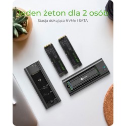 Stacja dokująca IB-180MC-C31 M.2 NVMe&SATA Docking, USB 3.2 … | PartsPC.pl