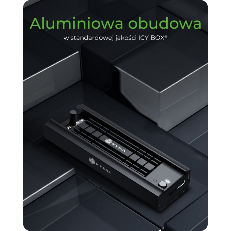 Stacja dokująca IB-180MC-C31 M.2 NVMe&SATA Docking, USB 3.2 … | PartsPC.pl