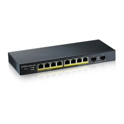Przełącznik GS1900-10HP v2 8port L2 PoE 2xSFP 70W 802.3at | PartsPC.pl
