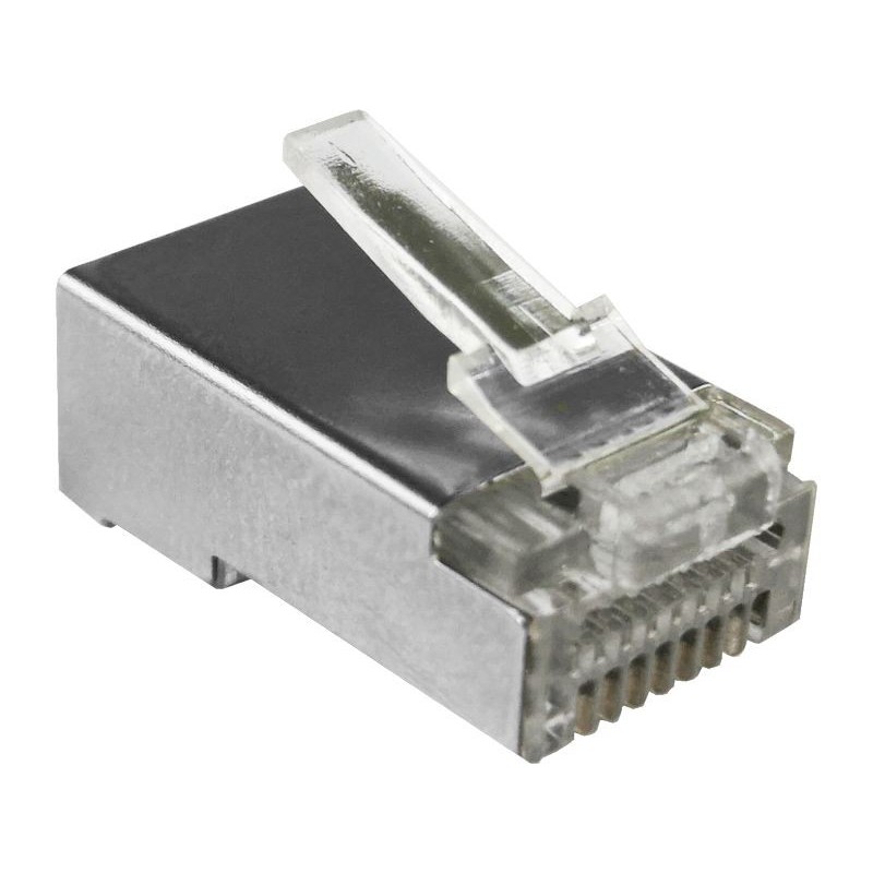 Wtyk przelotowy RJ45 STP kat.5e (opakowanie 100 sztuk) | PartsPC.pl