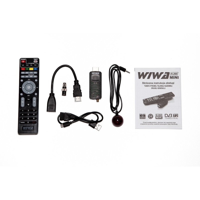 Tuner H.265 MINI DVB-T/DVB-T2 H.265 HD | PartsPC.pl