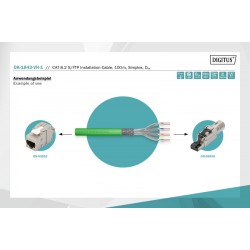 Kabel teleinformatyczny instalacyjny kat.8.2, S/FTP, Dca, AW… | PartsPC.pl