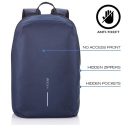 Plecak antykradzieżowy BOBBY SOFT NAVY | PartsPC.pl