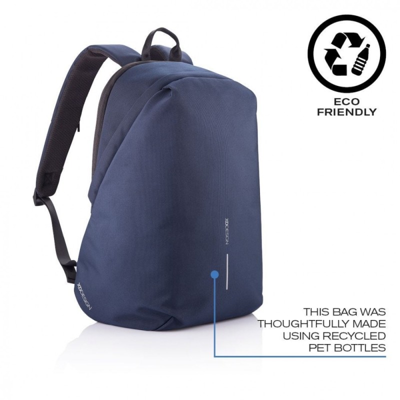 Plecak antykradzieżowy BOBBY SOFT NAVY | PartsPC.pl