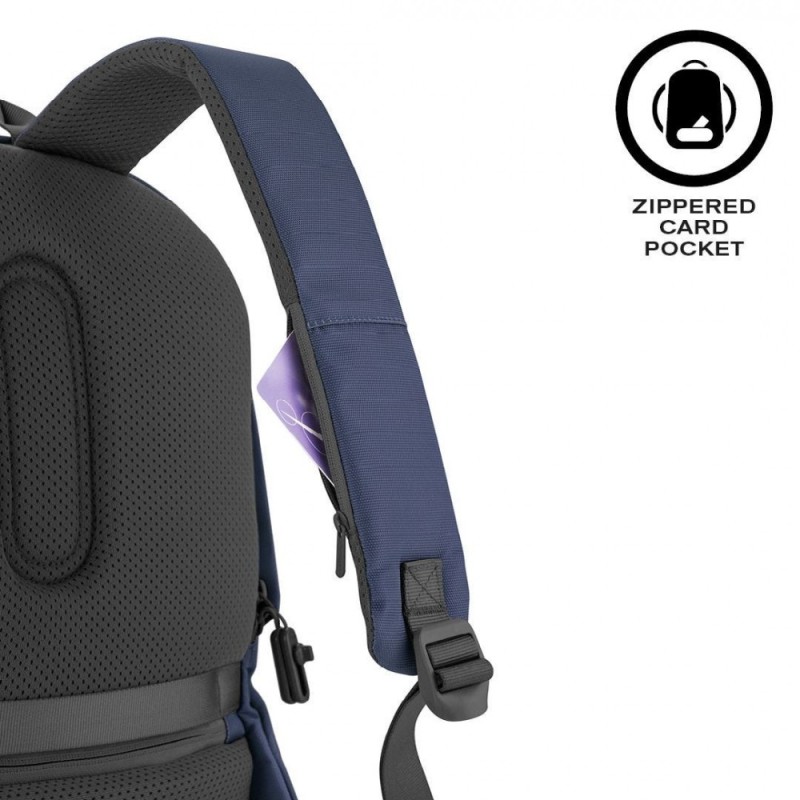 Plecak antykradzieżowy BOBBY SOFT NAVY | PartsPC.pl