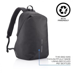 Plecak antykradzieżowy BOBBY SOFT BLACK | PartsPC.pl