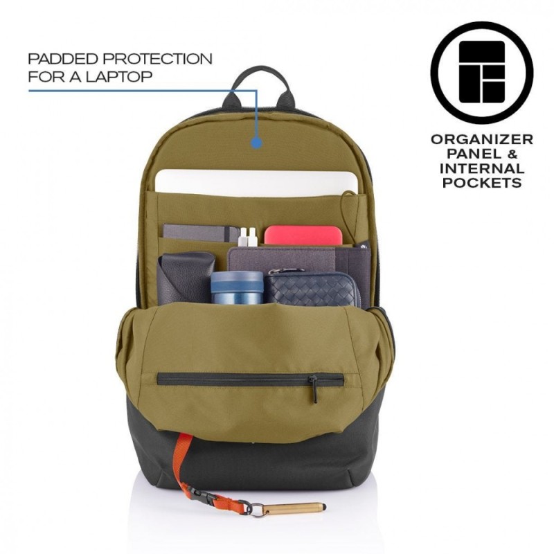 Plecak antykradzieżowy BOBBY SOFT BLACK | PartsPC.pl