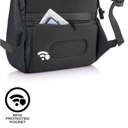 Plecak antykradzieżowy BOBBY SOFT BLACK | PartsPC.pl