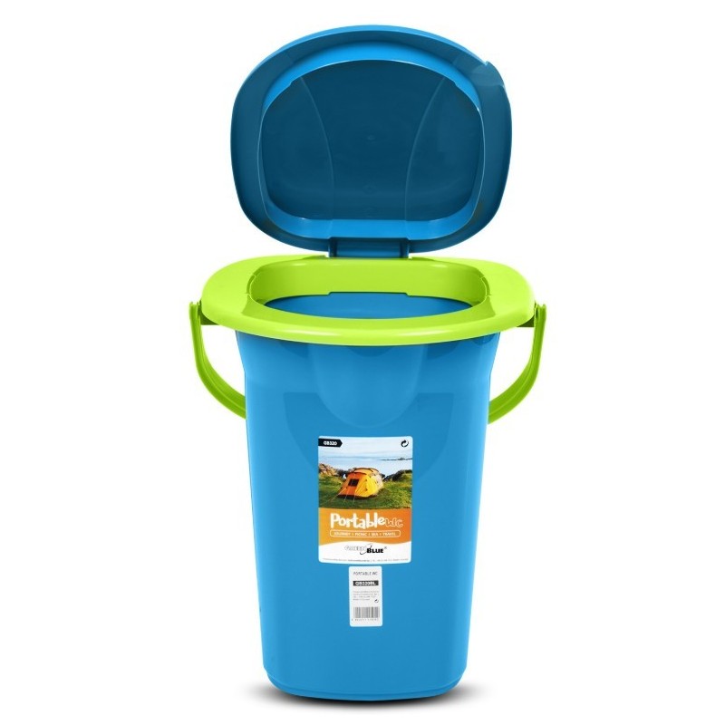 Toaleta turystyczna GB320BL morski-limonka | PartsPC.pl
