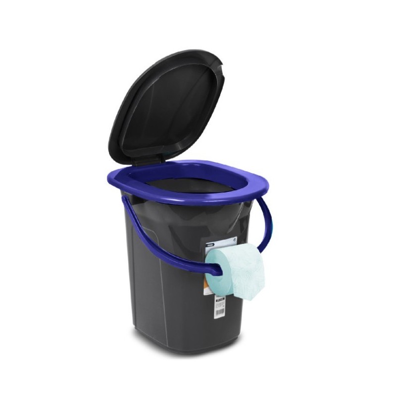 Toaleta turystyczna GB320BB czarno-granatowa | PartsPC.pl