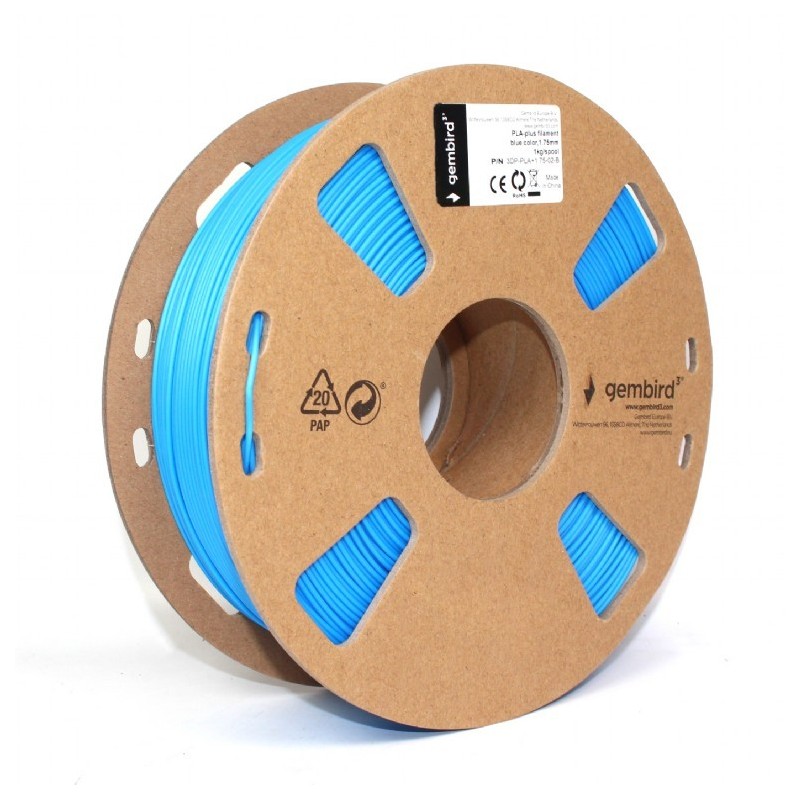 Filament drukarki 3D PLA PLUS/1.75mm/niebieski | PartsPC.pl