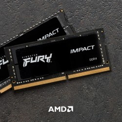 Pamięć DDR4 FURY Impact SODIMM 16GB(1*16GB)/3200 CL20 | PartsPC.pl