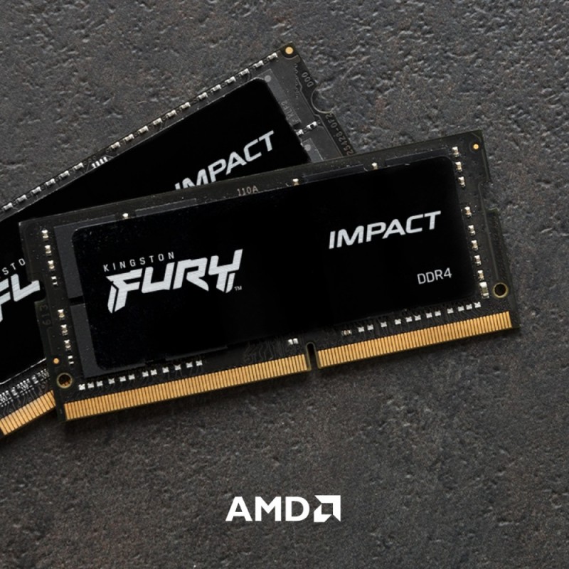 Pamięć DDR4 FURY Impact SODIMM 16GB(1*16GB)/3200 CL20 | PartsPC.pl