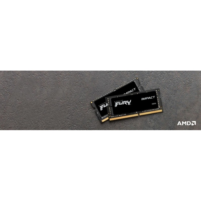 Pamięć DDR4 FURY Impact SODIMM 16GB(1*16GB)/3200 CL20 | PartsPC.pl