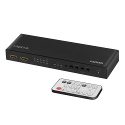 Switch 4x2 HDMI, 4K 60Hz, z pilotem | PartsPC.pl