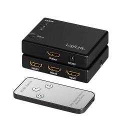 Przełącznik Switch 3x1 HDMI, 1080p 60Hz, z pilotem | PartsPC.pl