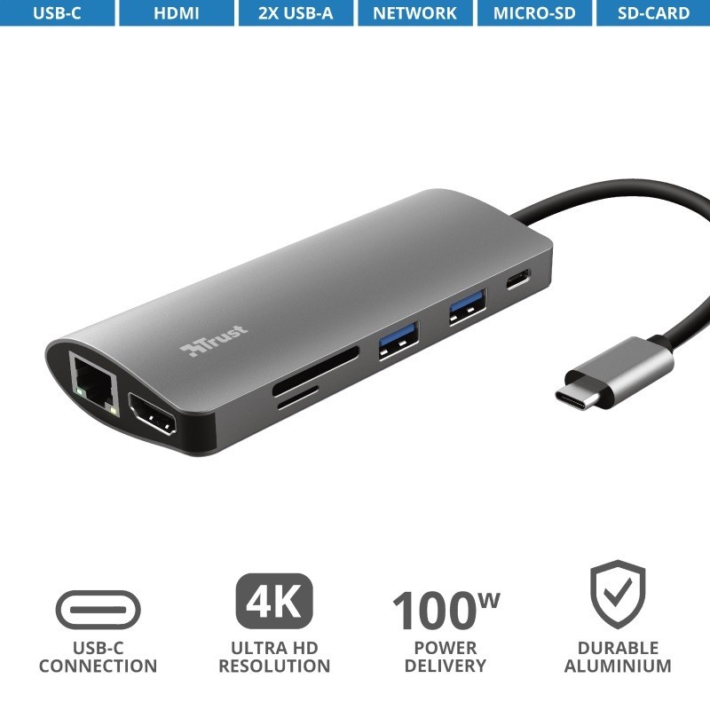 DALYX adapter USB C 7w1 | PartsPC.pl