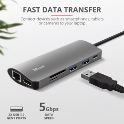 DALYX adapter USB C 7w1 | PartsPC.pl