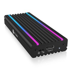 IB-1824ML-C31 Obudowa M.2 NVMe z oświetleniem RGB | PartsPC.pl