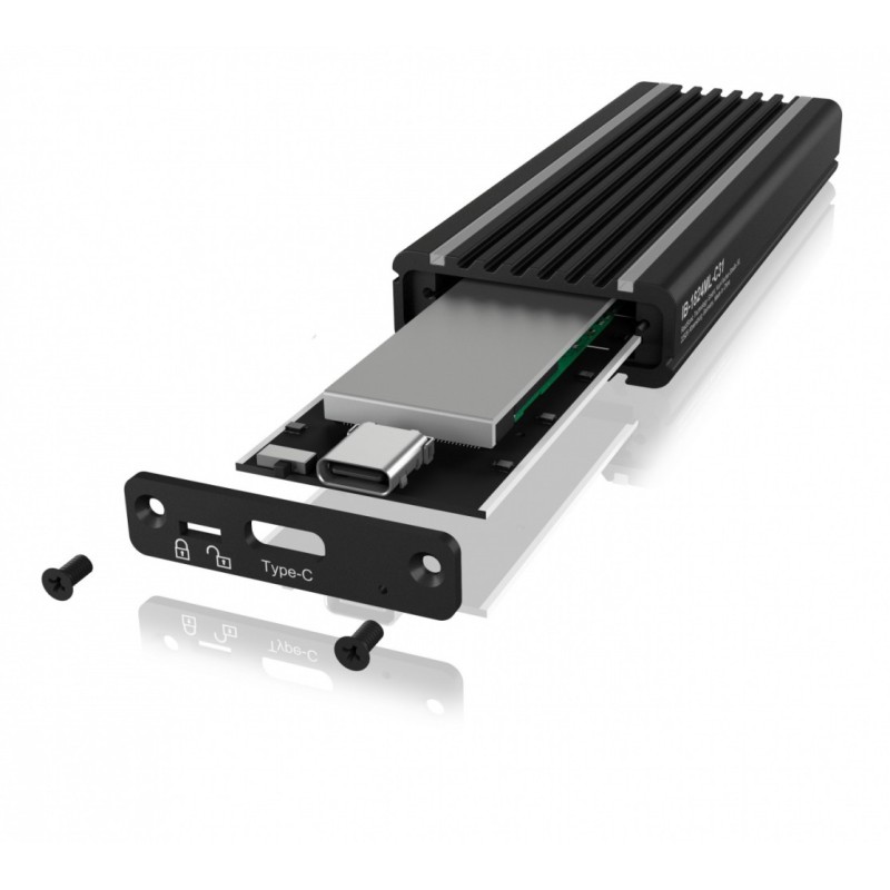 IB-1824ML-C31 Obudowa M.2 NVMe z oświetleniem RGB | PartsPC.pl