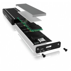 IB-1824ML-C31 Obudowa M.2 NVMe z oświetleniem RGB | PartsPC.pl