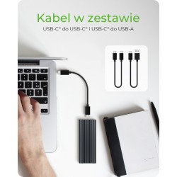 IB-1824ML-C31 Obudowa M.2 NVMe z oświetleniem RGB | PartsPC.pl