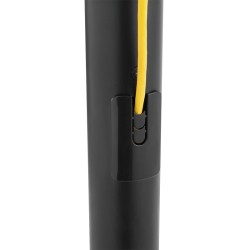 Stojak pod telewizor z podstawą V Czarny | PartsPC.pl