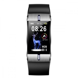 Smartwatch Fit FW34 Srebrny | PartsPC.pl