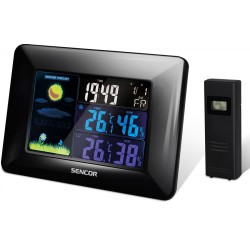 Stacja pogody SWS 4250 wyświetlacz LCD kolor | PartsPC.pl