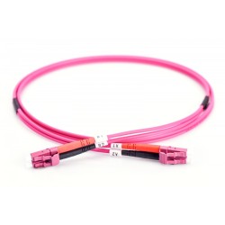 Patch cord światłowodowy FO LC-LC MM 50/125 OM4 duplex LSOH … | PartsPC.pl