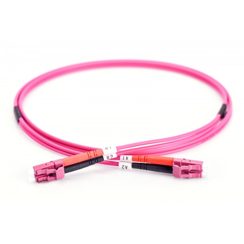 Patch cord światłowodowy FO LC-LC MM 50/125 OM4 duplex LSOH … | PartsPC.pl