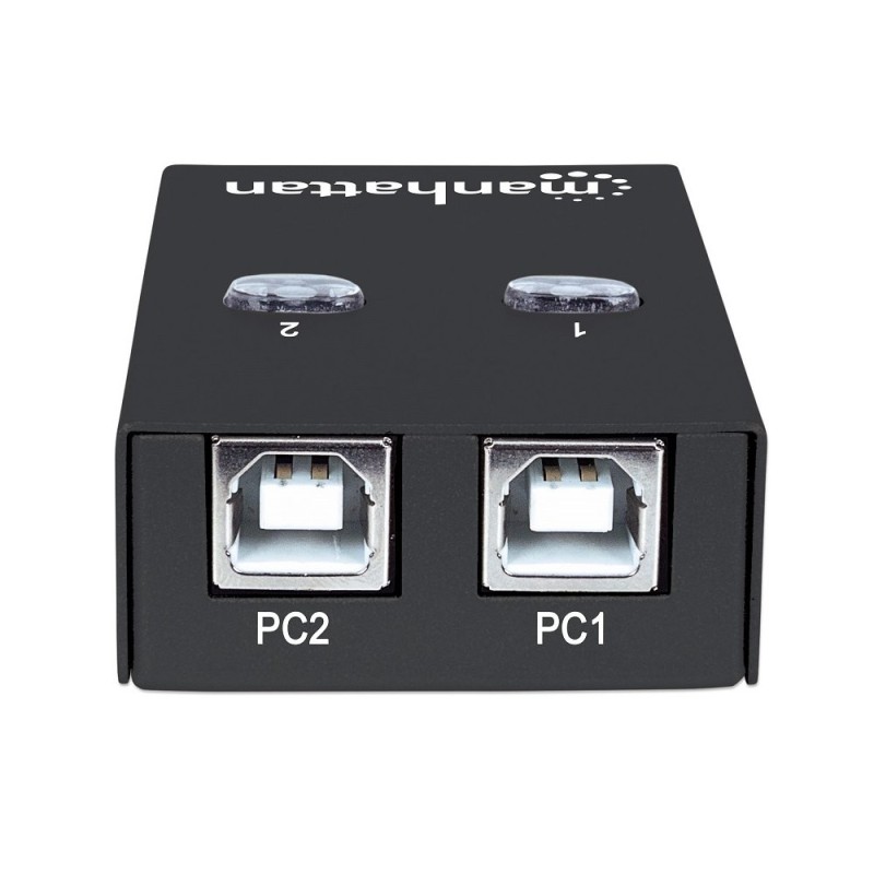 Przełącznik automatyczny Hi-Speed USB 2.0 2 PC - 1 USB | PartsPC.pl