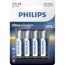 Baterie Ultra Alkaline AA 4szt. blister | PartsPC.pl