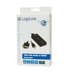 Konwerter VGA do HDMI z audio | PartsPC.pl