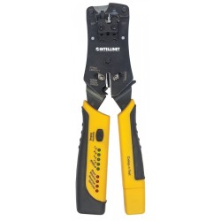 Zaciskarka wtyków RJ411/RJ12/RJ22/RJ45 z testerem okablowani… | PartsPC.pl