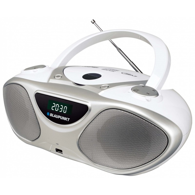 Przenośny radioodtwarzacz BB14WH CD MP3 USB AUX FM PLL | PartsPC.pl