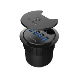 IB-HUB1403 HUB biurkowy 60mm | PartsPC.pl