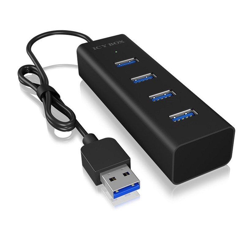 IB-HUB1409-U3 4 portowy Hub USB 3.0 | PartsPC.pl