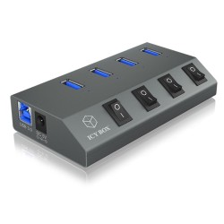 IB-HUB1405C 4 portowy Hub USB 3.0 | PartsPC.pl