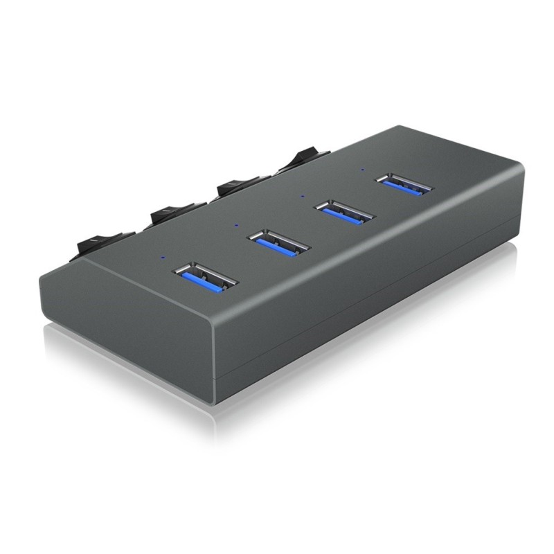 IB-HUB1405C 4 portowy Hub USB 3.0 | PartsPC.pl