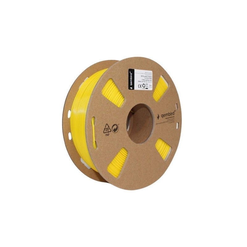 Filament drukarki 3D PETG/1.75mm/1kg/żółty | PartsPC.pl